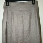 Akris Punto Akris tan brown 100% wool pleated midi skirt women’s size small 6 Photo 4
