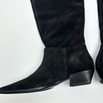 Vagabond  Black Heeled Boots with Kitten Heel Photo 7