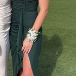 Showpo Green Strapless Maxi Dress Photo 1