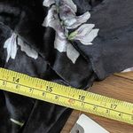 Hutch Anthropologie Daphne Velvet Corset Top Medium Black NEW Floral Romantic Photo 12