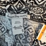 American Rag NWT  Black & White “Sydney” Boho Tribal Print Maxi Skirt Size Small Photo 3