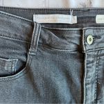 Pilcro and the Letterpress Pilcro High Rise Denim Legging Jeans Womens Size 32 Black Grunge Indie Emo Boho Photo 1