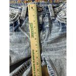 Rock Revival Women Size 28 Pearlie Mid Rise Skinny Jeans Embellished Embroidered Photo 6