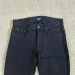 Hudson Jeans Hudson black tilda midrise straight jeans in size 24 Photo 1