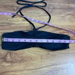Rachel Pally  Halter Bikini‎ Swim Top Size S Solid Black NEW Photo 3