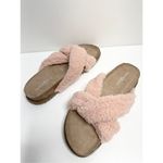 Treasure & Bond Davina Faux Shearling Slide Sandals Size 6 Photo 5