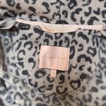 Victoria's Secret Victoria Secret bathrobe. Leopard print. Belted waist. Interior ties. Size XS. Photo 3