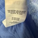 TNA Aritzia Towel Terry Boyfriend 5” Shorts In baby blue size XXS Photo 4
