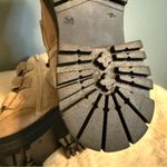 Free People Latte Suede Emmet Lace Up Lug Sole Boots Photo 9