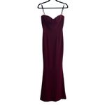 Katie May Yasmin Gown In Bordeaux Burgundy Photo 3
