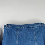 Madewell  The oversized Jean jacket women's small sherpa blue denim Pinehill wash Photo 5