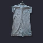 Ariat NWT  Women’s Denim Herringbone Romper Size Small Blue Short Sleeve Photo 1