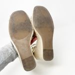 mix no. 6  Gold Metallic Wedges Espadrilles Shoes Size 11M Studded Ankle Strap Photo 5