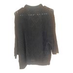 Alfani 3/4 sleeve Black Knit Sweater Photo 1