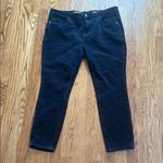 Pilcro  navy high rise, skinny corduroy jeans Photo 1