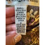 Diane Von Furstenberg  Skirt Women 2 Brown Silk Snakeskin Sequins‎ Tiered Mini Photo 5