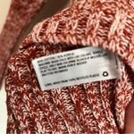 Universal Threads Universal Thread Marled Knit Sweater | Rust White Mix | Size Large Photo 3