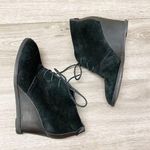 Etienne Aigner  Camelot Zita Wedge Ankle Bootie 8 Black Photo 0