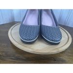 Betabrand  Blue All Weather Almond Closed Toe Wedges Slip On Shoe Size 8.5 Nwot Photo 2