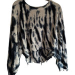 Young Fabulous and Broke young fabulous broke tie dye cropped distressed oversized cotton sweater Medium Photo 0