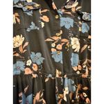 Torrid  Floral Button-Down Midi Dress‎ With Rolled Sleeves & Pockets 1X Photo 4