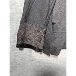 Soft Surroundings Womens 1X Gray Long Sleeve Top Sweater Tunic Photo 3