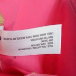 Isaac Mizrahi Pink Plaid Houndstooth Trenchcoat Jacket Coat Large Barbiecore Photo 10