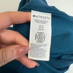 Athleta  Leggings Womens Small Blue Green Elation Rib Tight Ribbed High Rise Photo 4