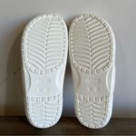 Crocs White Classic Tie Dye 2 Strap Unisex Sandal Size 9 or 7 Photo 5