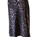 Vince Camuto Animal Print Off Center Hemline Skirt Photo 0