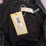 Ramy Brook  Remington Glitter Metallic Wide Leg Halter‎ Neck Jumpsuit Photo 4