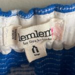 Lemlem  Aztec Print Faux Wrap Ruffle Mini Stripe Skirt Photo 4