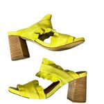 Free People  Rosie ruffle block heel sandals sz 37 Photo 1