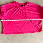 SheIn  Hot Pink Crop Top with Pocket Photo 3