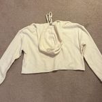 ball state cropped sweatshirt Tan Photo 4