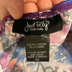 New‎ NWT Just Polly New York Purple Girl Power Halter Crop Size XL Photo 3