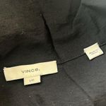 Vince Long Sleeve Wrap Shirt Dress, Long Sleeve in Black Size L EXCELLENT! Photo 8