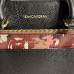 Isaac Mizrahi Black and Brown Women's Crossbody Satchel Photo 1