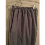 Denice Women's Scrub Uniform Pants Elastic Waist Nurse Medical Size M Gray Size M Photo 2