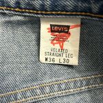 Levi's Levi’s Relaxed Straight Leg Jeans W36 L30 Made in Mexico Y2K Light Wash Retro Photo 5
