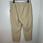Babaton Aritzia Conan Cropped Pants Beige Pull On Business Career Office Size 10 Photo 6
