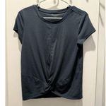 Athleta Women’s Navy Essence Twist Tee Top Activewear Size XS Photo 0