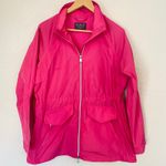 Athleta  Westerly Rain Wind Jacket Womens Size Medium Hot Pink Barbiecore Active Photo 2
