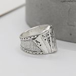 Deck of Cards Ring Silver Photo 1