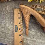 Boston Proper  Braided Platform Heel Sandals NO Size Approx. 6/6.5 Open Toe Boho Photo 7