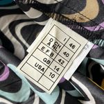 Missoni Graphic Print Lightweight Coat w/Belt - Size 10 Photo 10