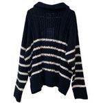 LA LIGNE Black an White Striped
Sweater(Size 2X) Photo 2