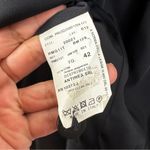 Armani Collezioni Navy Blue Pin Striped Wool Blend Blazer Jacket Size 6 Photo 8