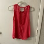 ZARA Basics Texture Front Sheer Back Tank Blouse S Preppy Coconut Girl Festival Photo 2