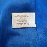 Boston Proper Maxi Dress Women Medium Blue Tonal Print Sleeveless Stretch V-Neck Photo 8